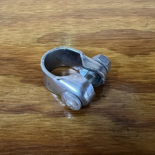 Vintage seat post clamp old - seat,
